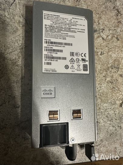 Блок Питания Cisco UCS-PSU-6332-AC