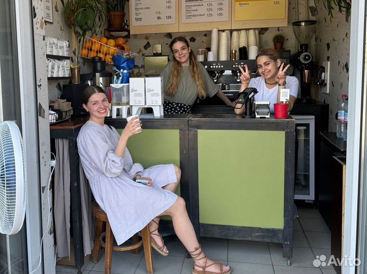 Бариста в кофейню с опытом