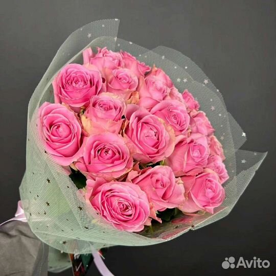 Цветы розы букет