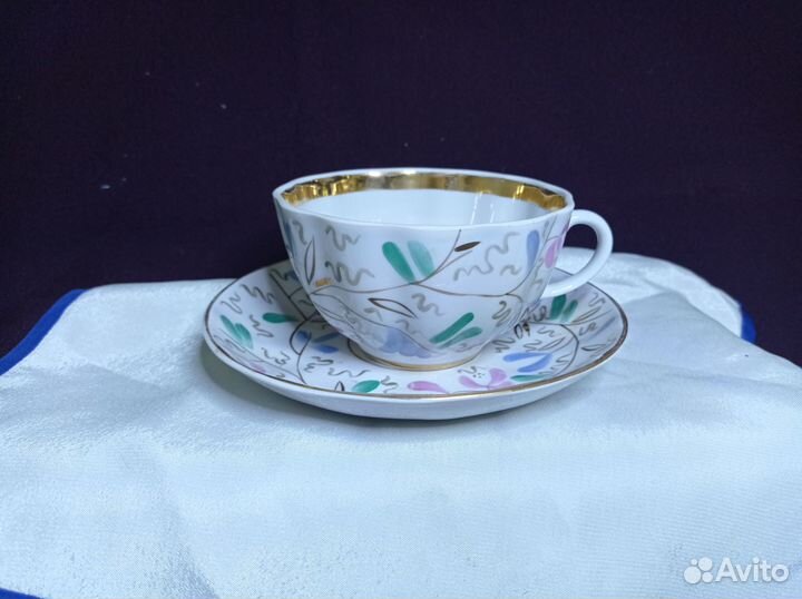 Чайная пара Душистый горошек лфз