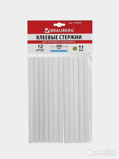 Клеевые стержни Brauberg