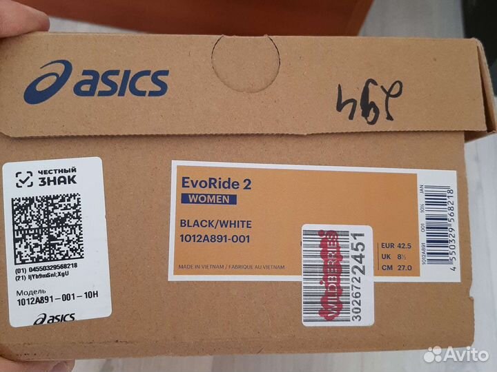 Asics evoride 2