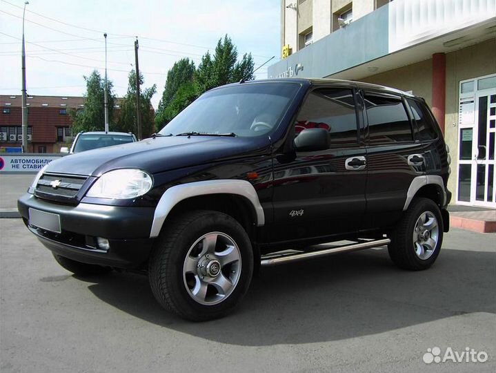 Chevrolet Niva - Накладки на арки 