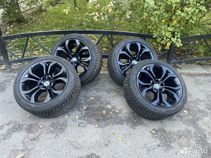 Оригинальный комплект колёс r20 на bmw x5 x6 Зима