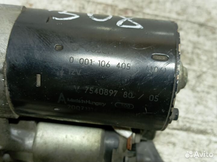 Стартер Peugeot 308