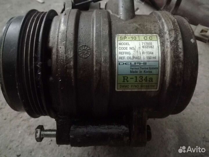 Компрессор кодиционера матиз