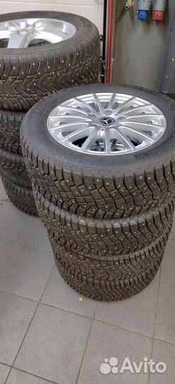 Колеса Mercedes W205 R16 с зимней резиной
