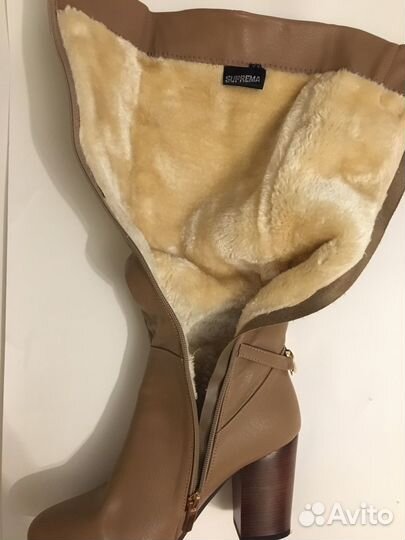 Сапоги женские зимние на каблуке р.36. Новые