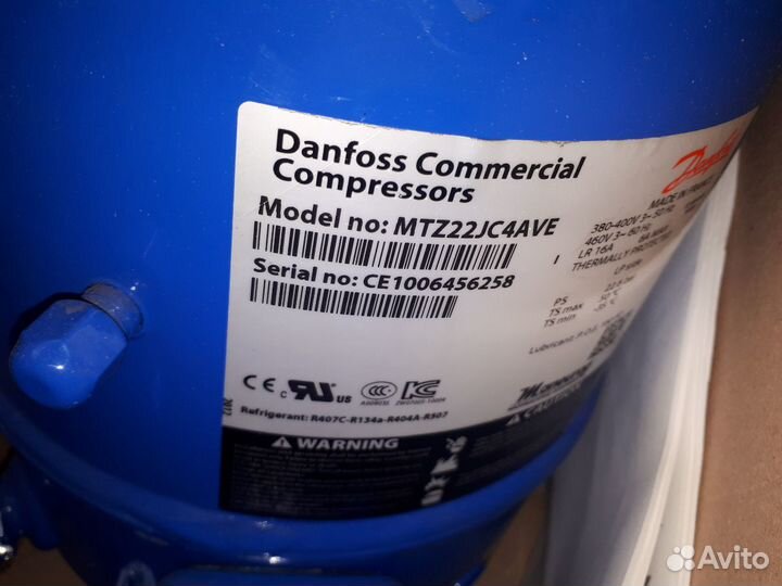 Danfoss mtz22jc4ave. mtz40jh4ave