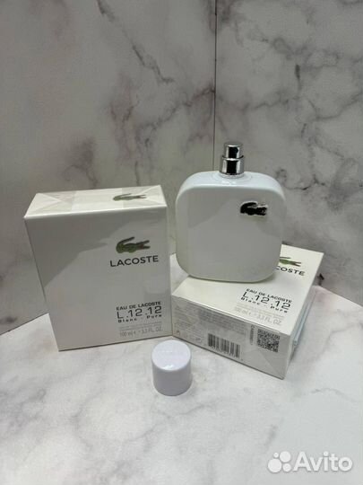 Духи lacoste 12.12 blanc pure мужские