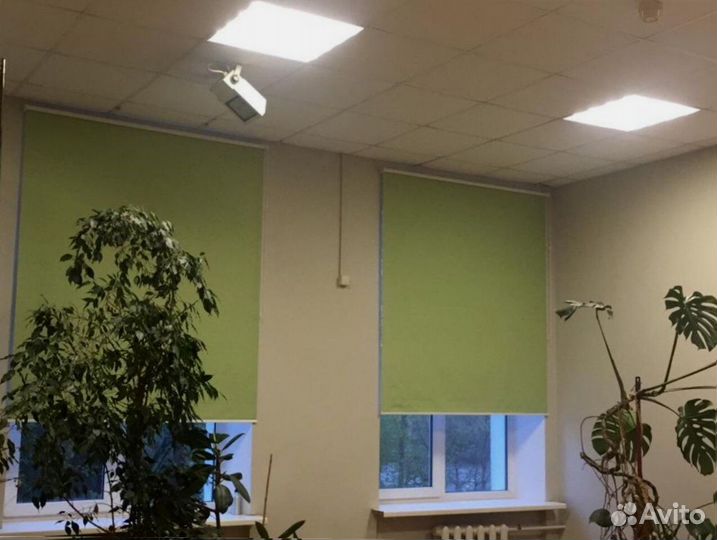 Рулонные шторы с установкой без сверления