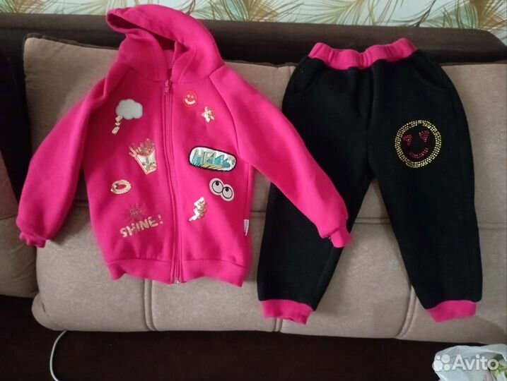 Вещи пакетом на девочку от 80 до 92 рр