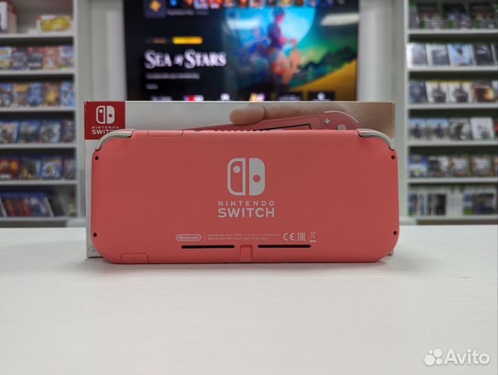 Nintendo Switch Lite прошитая