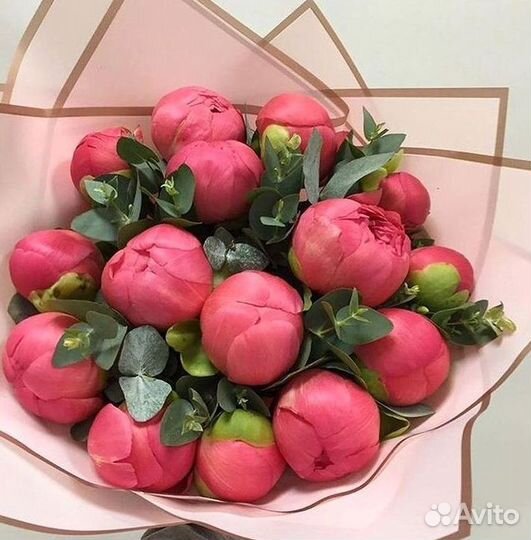 Пионы Букет пионов