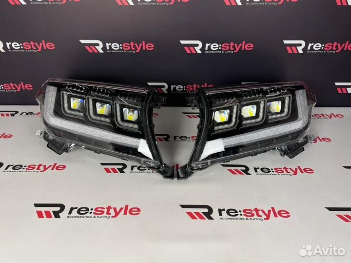 Фары Toyota Land Cruiser 200 2м 12-15 LED K1811