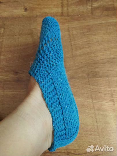 Шерстяные следки, ручная работа