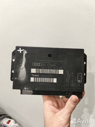 Блок комфорта Audi A4/S4 B6, (8E0 959 433 AN)