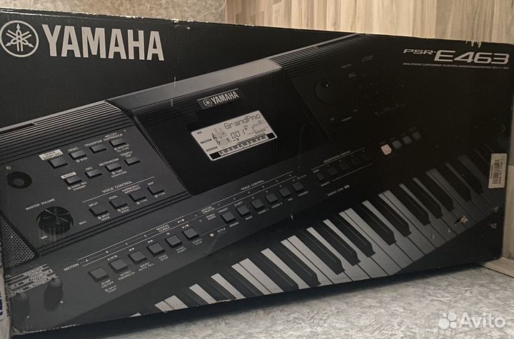 Синтезатор yamaha psr e463