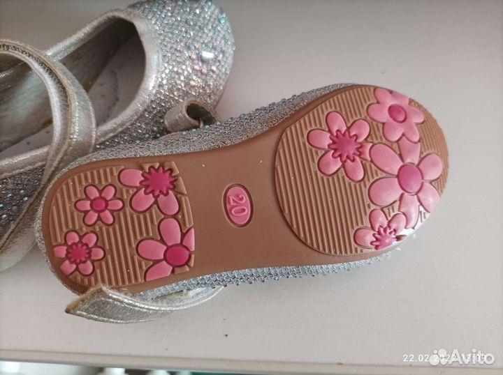 Туфельки для девочки 20 размер