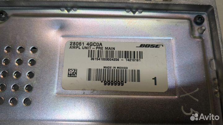 Усилитель звука Infiniti Q50, 2015