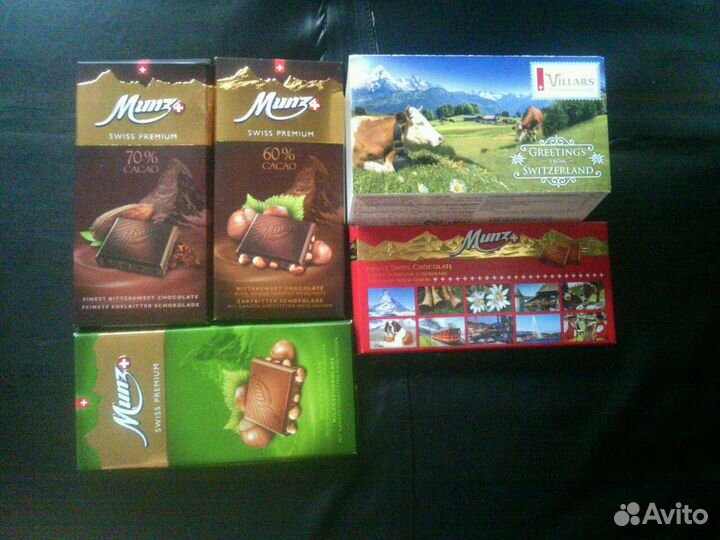 Этикетки от шоколада