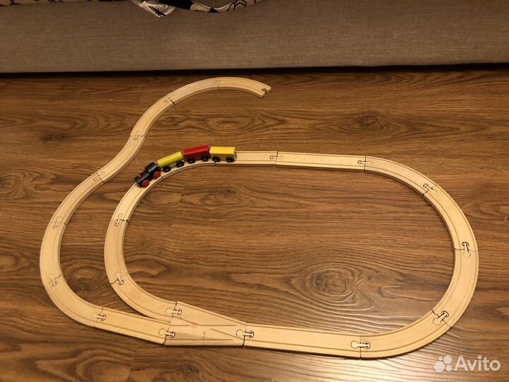 Деревянная железная дорога IKEA