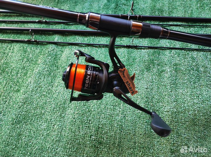 Удилища с катушками карповые 2+2 комплект