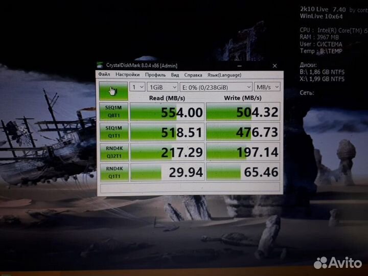 SSD msata 128Gb/256Gb/512Gb Новые