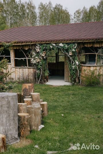 Беседка с мангалом в сказке только для вас