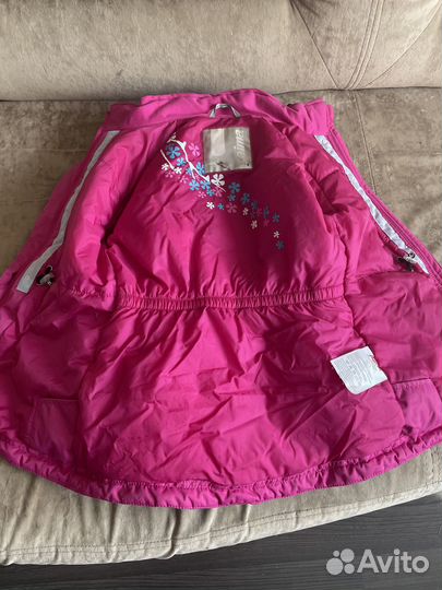 Пальто для девочки 116 reima