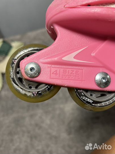 Роликовые коньки детские roces и шлем Micro