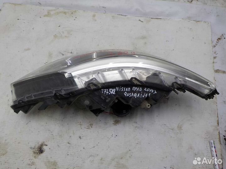 Фара nissan qashqai J11