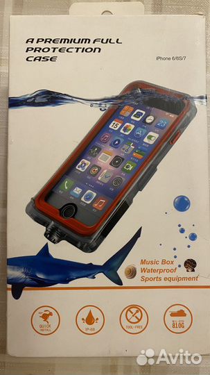 Чехол аквабокс для iPhone 6, 6s, 7