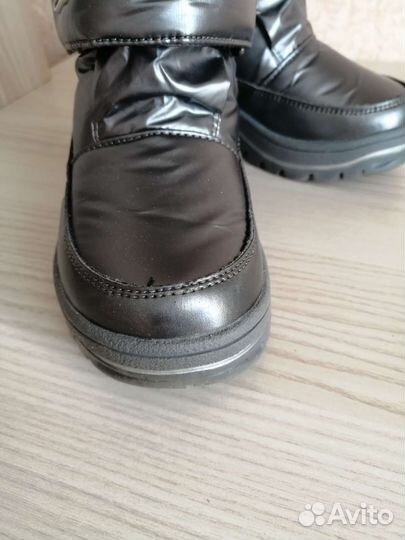 Зимние ботинки для девочки, р 27