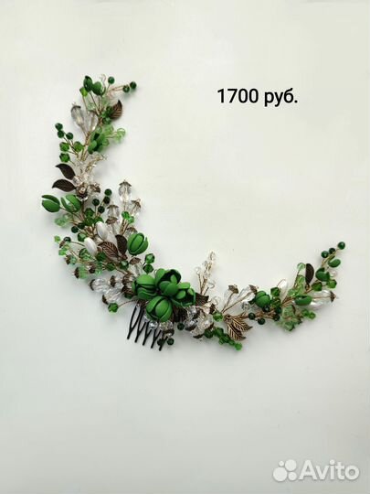 Цветочный ободок, венок, гребень для волос