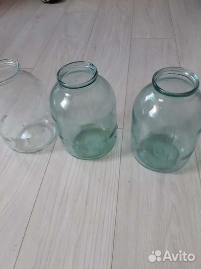 Бутыль стеклянная 3 литра