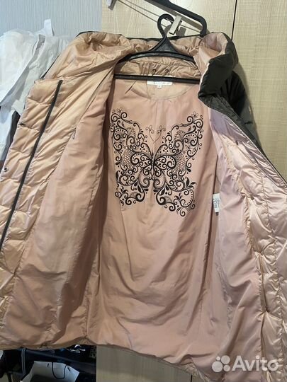 Пуховик женский длинный 44 46