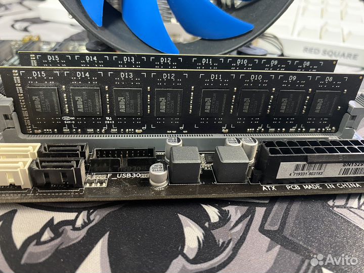 Материнская плата с процессором intel core i5 4430