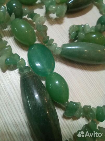 Бусы авантюрин