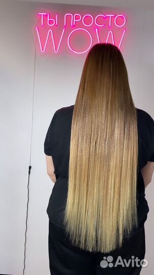 Наращивание биопротеиновых волос