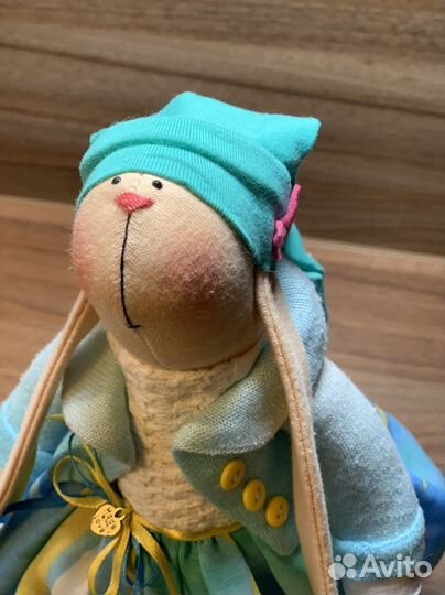 Кукла тильда зайка Мила