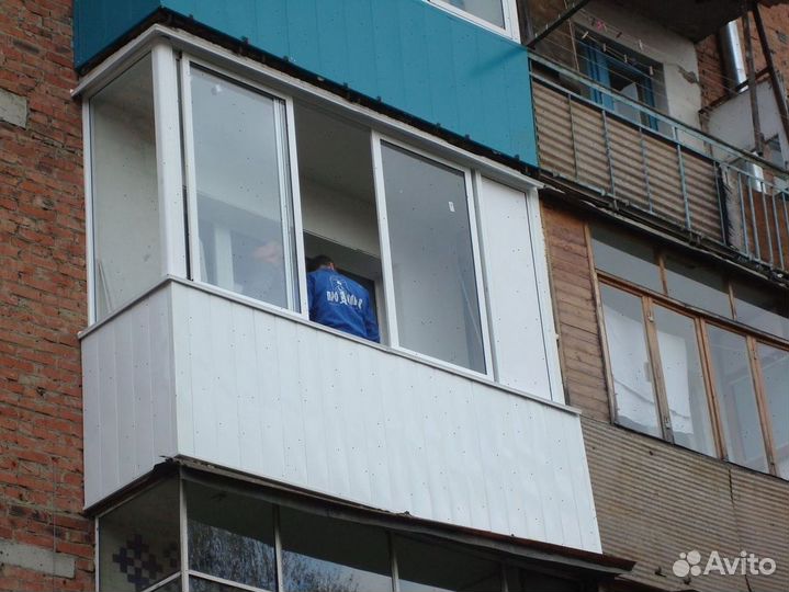 Балконы французкое остекление