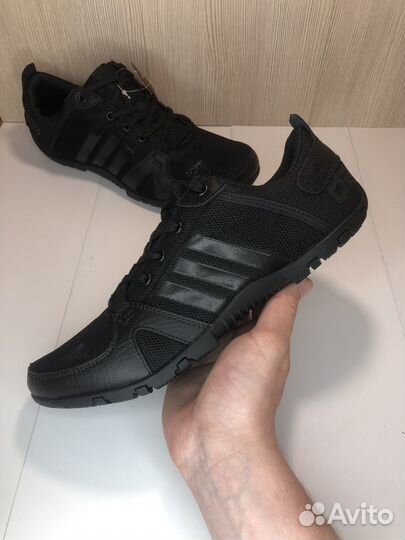 Кроссовки мужские adidas daroga black 41-46 сетка