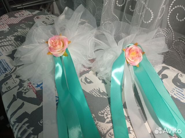 Свадебные украшения на машину