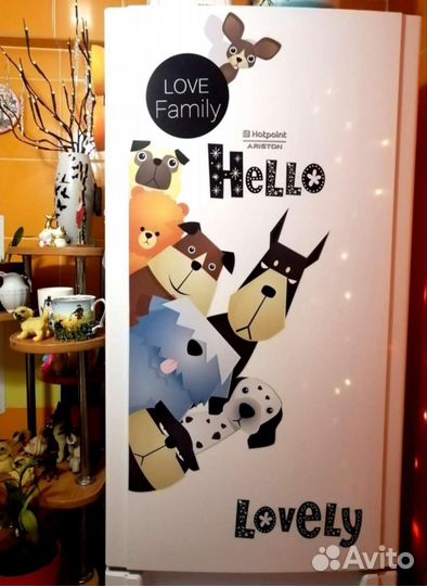 Наклейка интерьерная новая