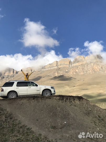 Ford Explorer 4.6 AT, 2008, битый, 280 000 км