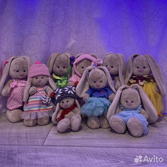 Мягкая игрушка зайка Ми