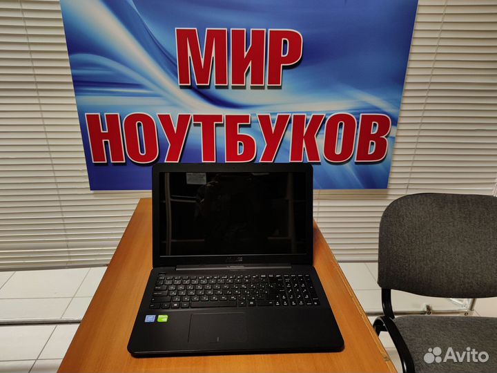 Ноутбук asus / Pentium / 4 ядра / ssd / geforce