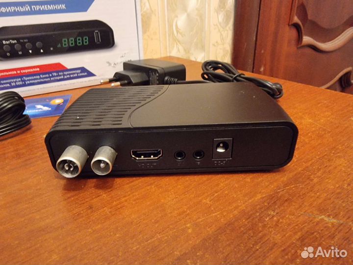 Приставка для цифрового тв BarTon DVB-T2 Новая