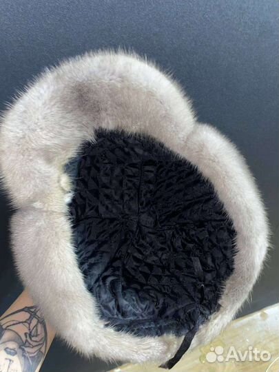 Шапка норковая женская